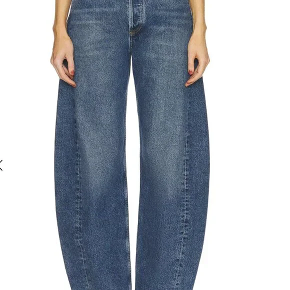 AGOLDE Luna Pieced Wide Leg Size 27 - Picture 4 of 8